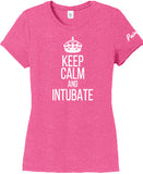 Keep Calm and Intubate (Women's)