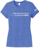 When Seconds Count ... I'll Take the CRNA (Men's)